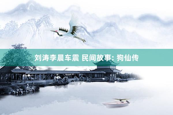 刘涛李晨车震 民间故事: 狗仙传