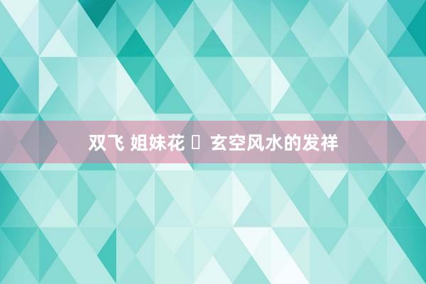 双飞 姐妹花 ​玄空风水的发祥